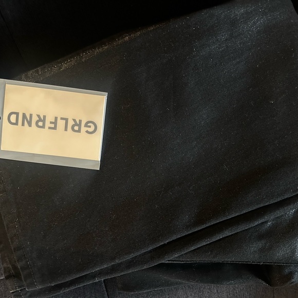 GRLFRND High Rise Slim Boot with Slit black jeans from revolve NWT - Picture 6 of 6